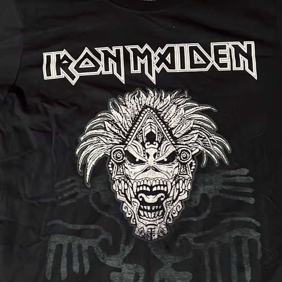 Other - Exclusive design Iron Maiden’s Aztec graphic image tee